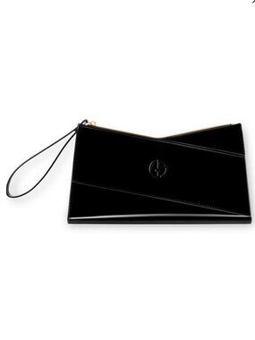 Giorgio Armani Black Evening Pouch